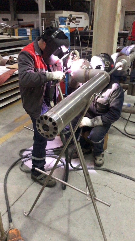 Burner Gas Tip Production 2