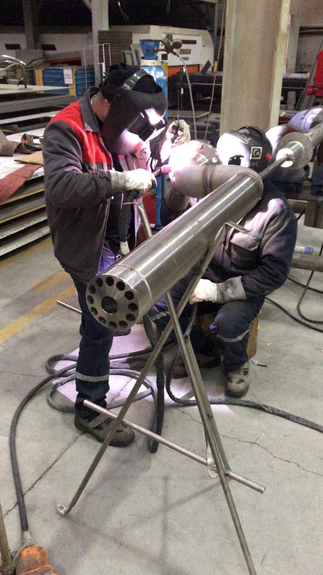 Burner Gas Tip Production 2